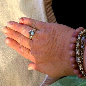 Sterling Silver Blue Topaz Ring